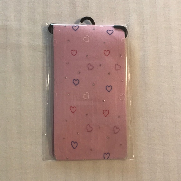 Other - Kids pink heart tights